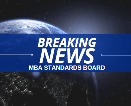MBA Standards Board News